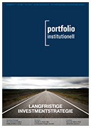 Titelcover der Ausgabe Juli 2024 von portfolio institutionell